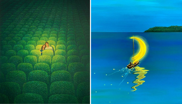South Korean Artist Portrays Tranquility Through Meditative Art (20 Stunning Images)