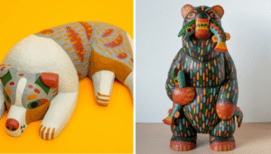 Brett Stenson’s Hand-Carved Wood Sculptures Spark Emotion and Wonder