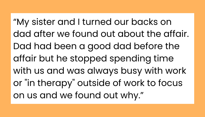 AITA for Refusing to Help My Dad’s Affair Partner During Her Risky Pregnancy?