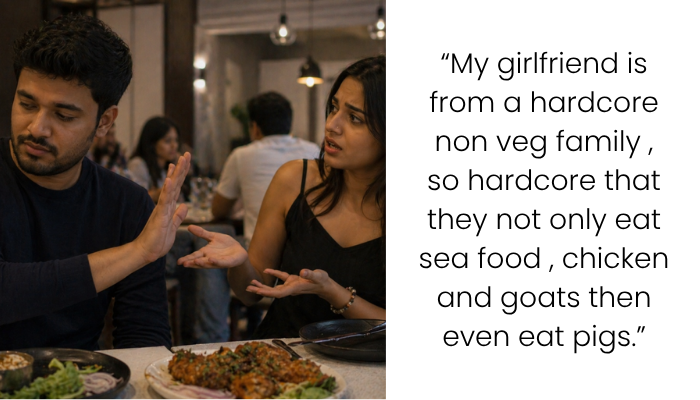 AITA for Refusing to Kiss My Girlfriend After She Ate Non-Veg?