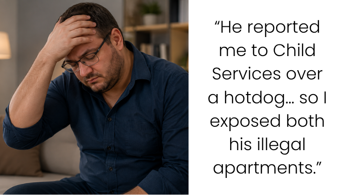 He Filed A False Child Neglect Report Over A Hotdog… So I Cost Him Two Apartments