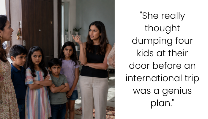 “You Don’t Have Kids Anyway” — Entitled Cousin Tried Dumping 4 Children on Couple’s Luxury Vacation