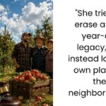Bitch tries to destroy my orchard, i bankrupt her and get her house torn down