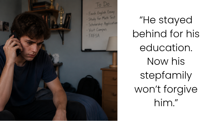 I Stayed Behind While My Stepfamily Moved for Cancer—AITAH?