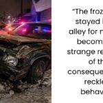 The Frozen Garbage Bin Trap That Ended a Drunk Driver’s Winter Joyride