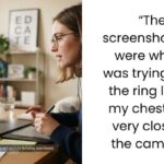 The kid(15M) I(18F) am online teaching took a screenshot of my b*obs