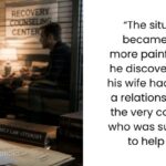 Divorce Battle Turns After Husband Exposes Wife’s Affair With Her Addiction Counselor