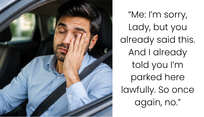 Driver Takes A Handicapped Parking Spot, And An Angry Confrontation Follows