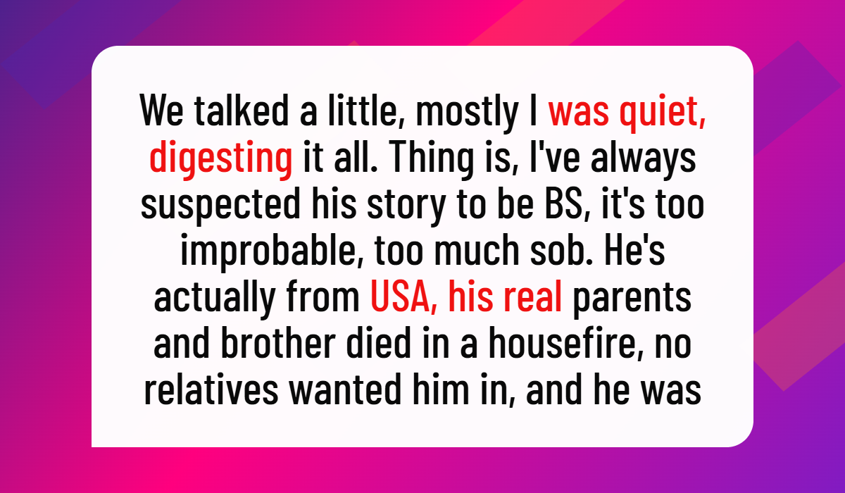 Woman Meets Boyfriend’s Parents and Realizes His Entire Childhood Story Doesn’t Add Up