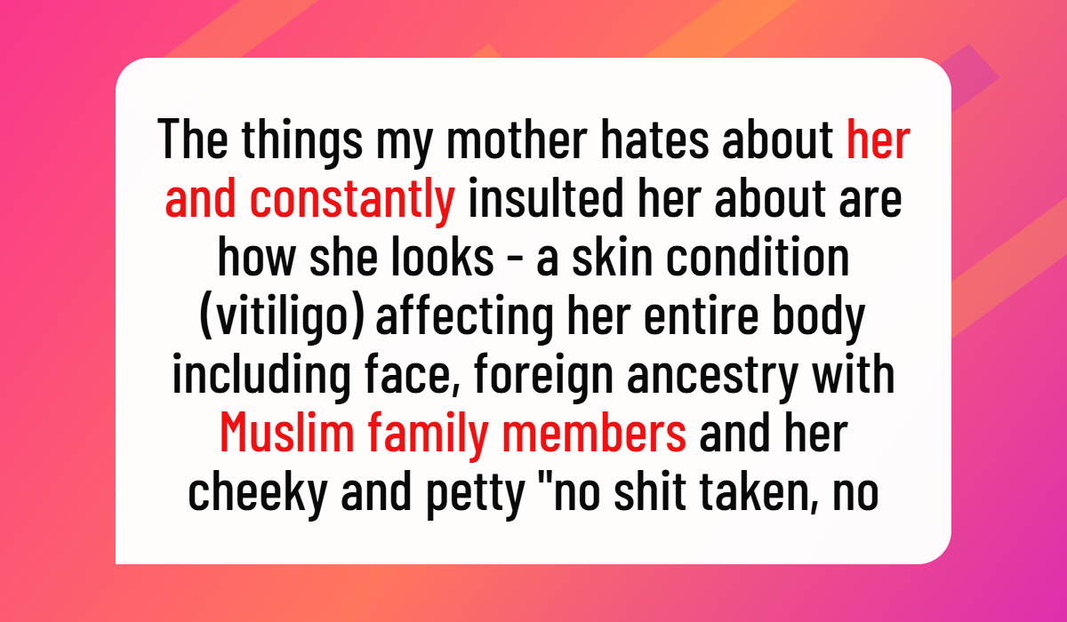 Woman Mocked Her Son’s Girlfriend’s Skin for Years, But Later Regretted Her Hurtful Comments