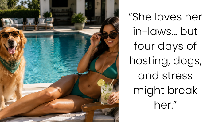 I Want to Stay at My Mom’s While My In-Laws Visit Because My House Feels Like Too Much — Am I Wrong?