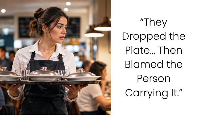 Customer Made Me Drop Plates Then Blamed Me for “Ruining Their Meal”