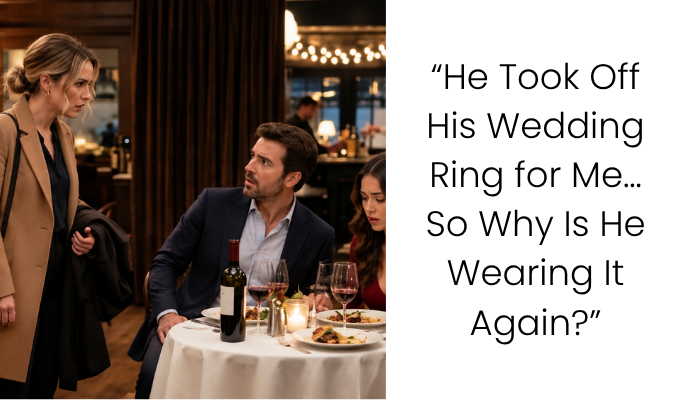 My Married Boyfriend Started Wearing His Wedding Ring Again — Am I Ignoring a Red Flag?