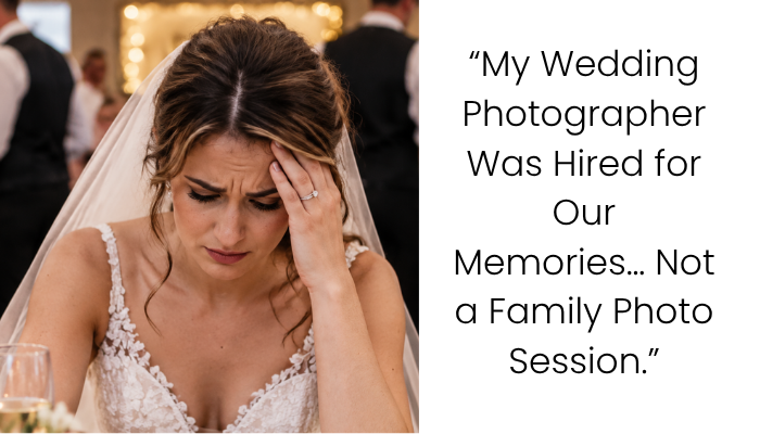 My Aunt Wanted to Use My Wedding Photographer for Her Family Photos — I Said No