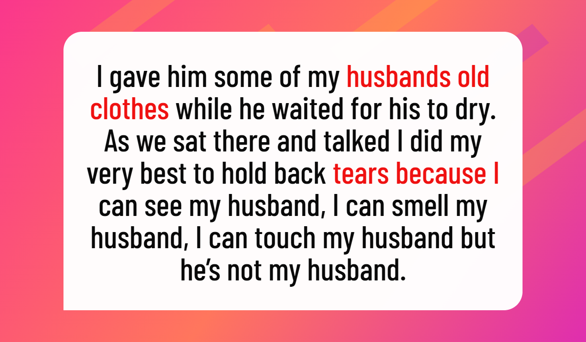 Widow Finds Comfort in Her Late Husband’s Twin Brother
