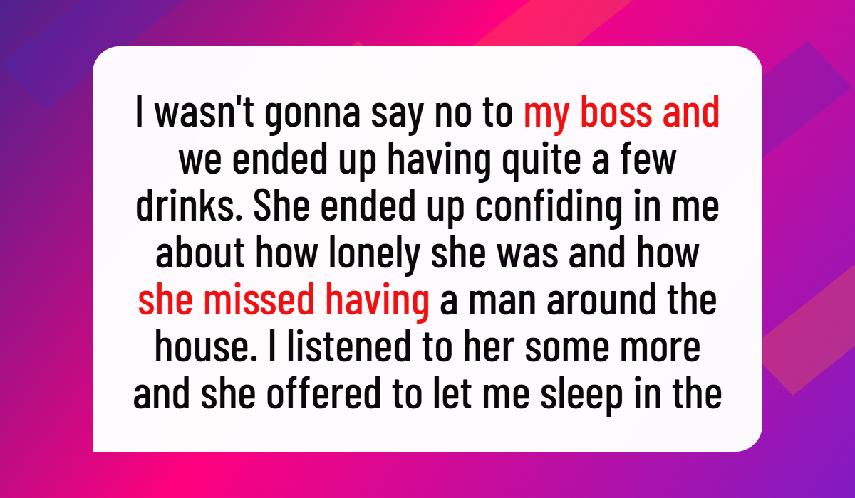 I slept with my boss for a promotion and I'm happy with my decision