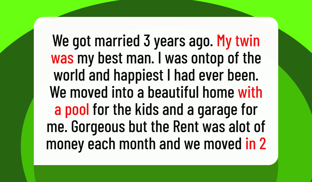 Man Discovers Wife and Twin Brother’s Secret 3.5-Year Affair