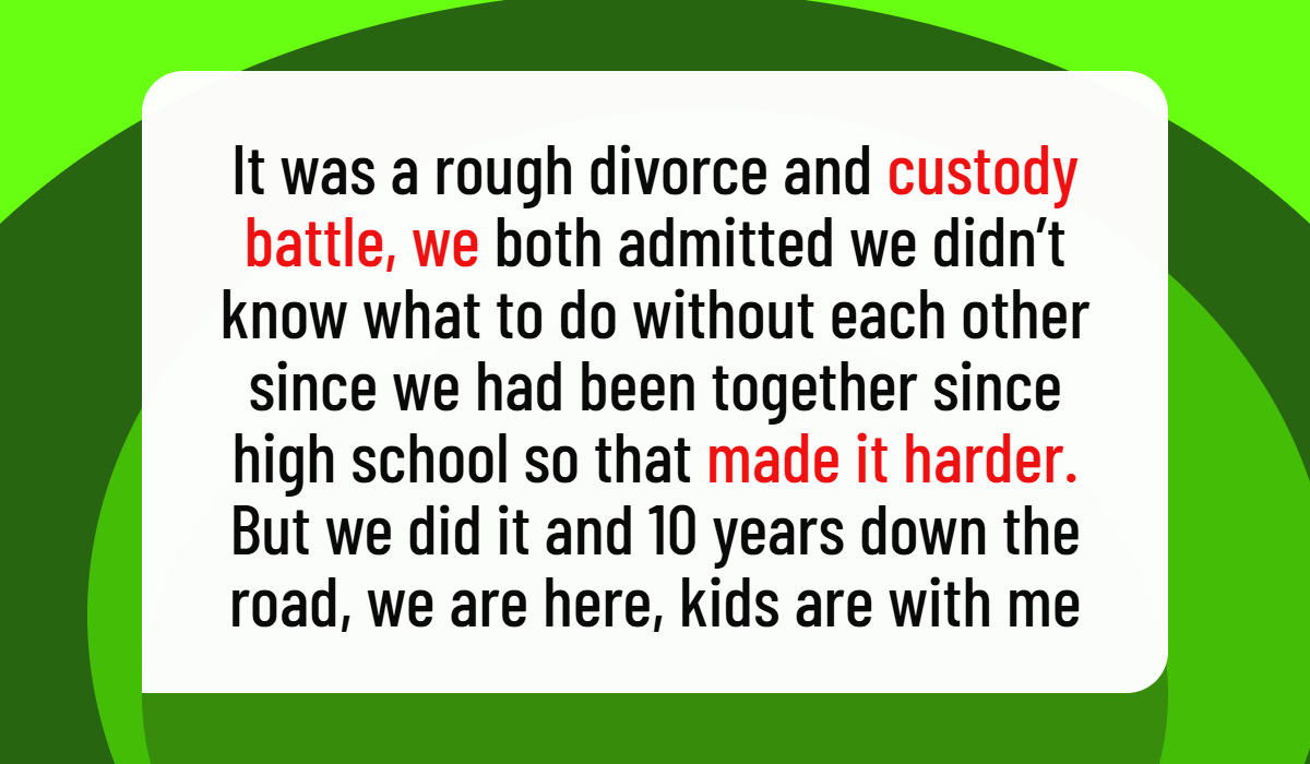 Woman Admits She Slept With Her Ex-Husband After 10 Years Apart