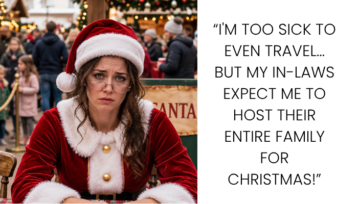 “It’s Your Turn to Host Christmas!”—Sick Wife Refuses In-Laws’ Demands After They Accuse Her of Tearing the Family Apart
