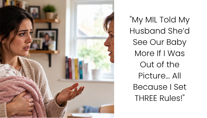 My MIL Told My Husband She’d See Our Baby More If He Were a Single Dad—All Because I Won’t Let Her Control Our Family!