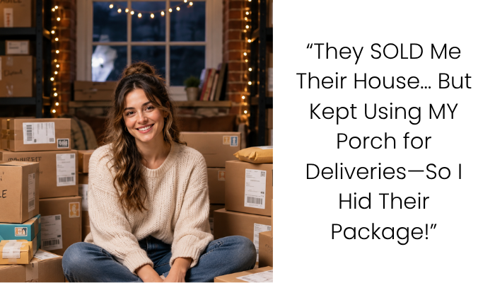 I Caught My Home’s Previous Owner Using My Porch for Deliveries—So I Hid Her Package and Lied About It