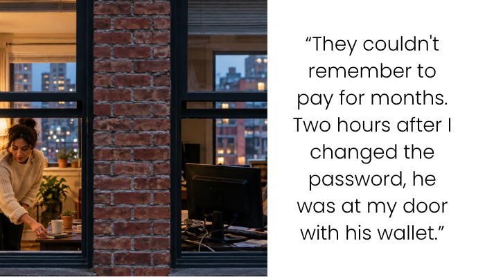 My Neighbors Stopped Paying for Our Shared WiFi, So I Cut Them Off