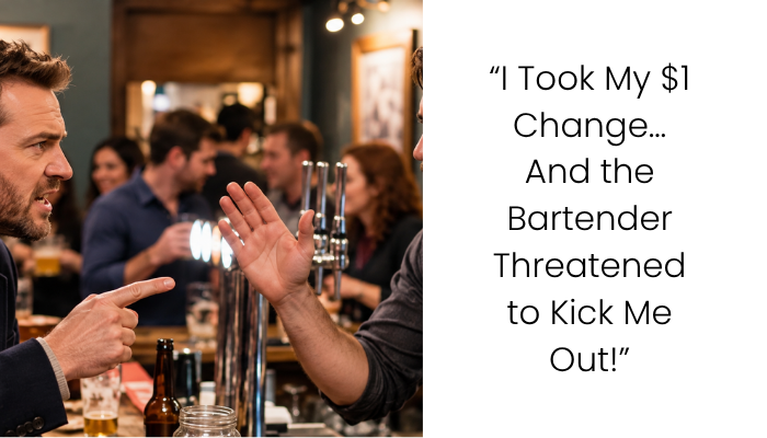 Bartender Threatens to Throw Customer Out Over a $1 Tip—But He Didn’t Realize They Were About to Tip More