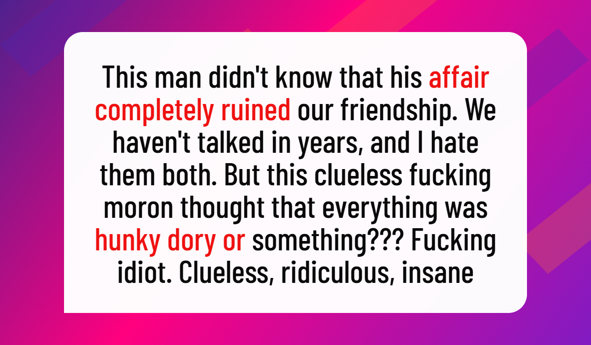 Brother’s Affair With Her Best Friend Destroyed Their Friendship
