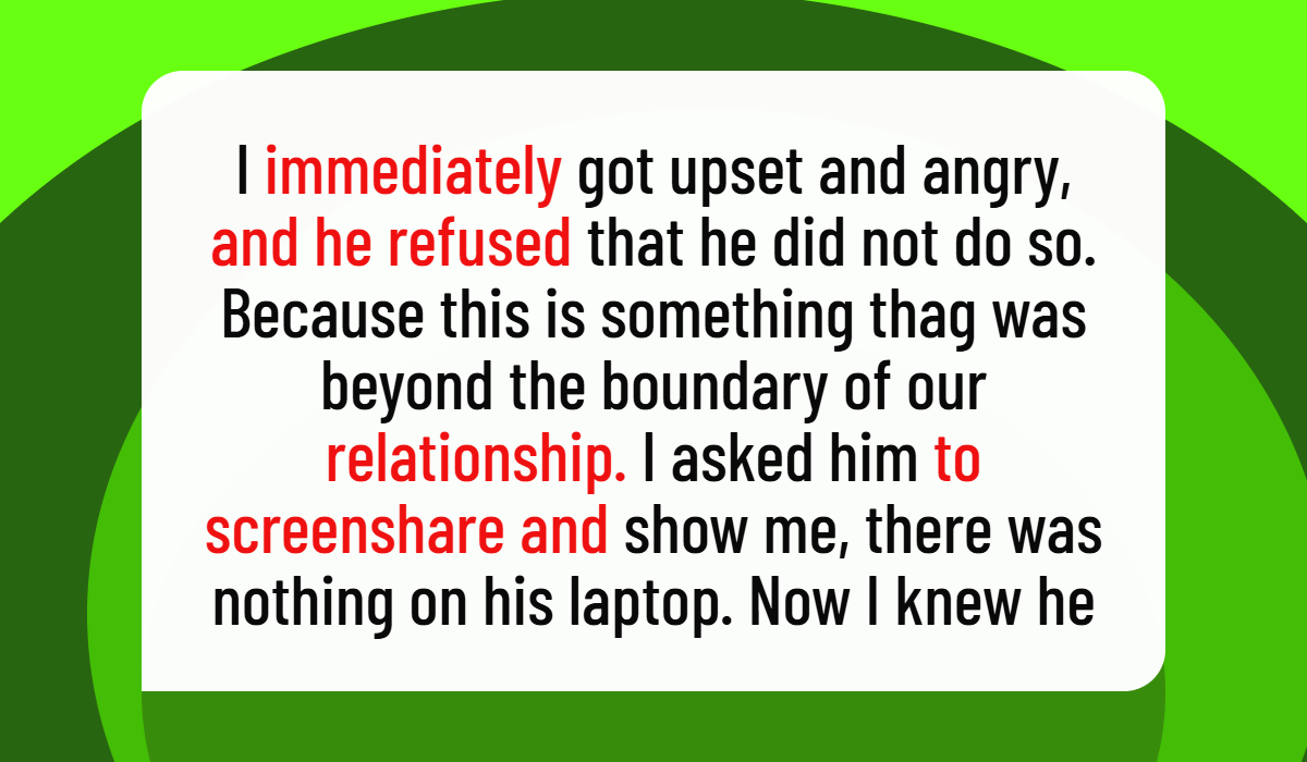 Woman, 21, Feels Numb After Her Boyfriend Secretly Takes an Intimate Screenshot and Lies About It